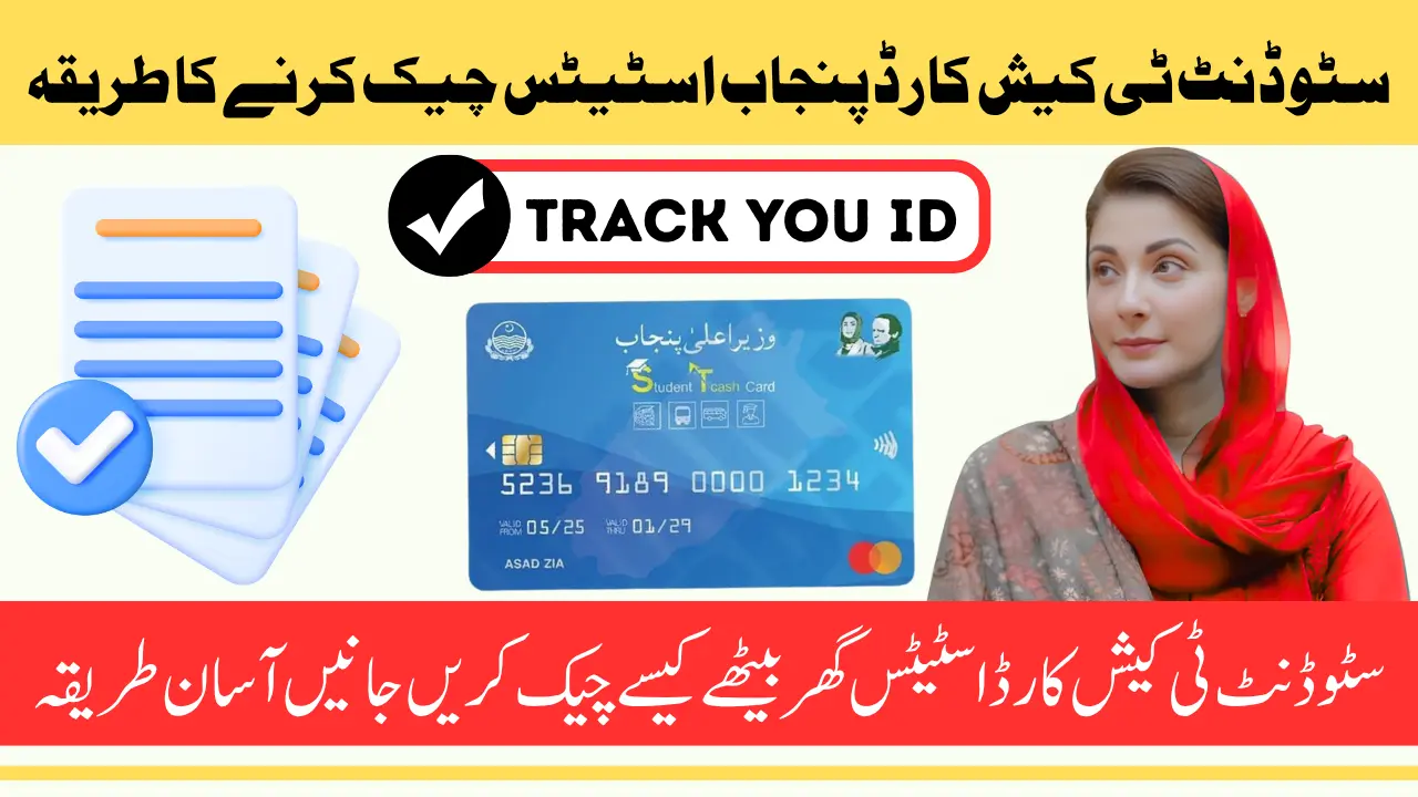 Check Student T Cash Card Punjab Status Online By CNIC Full Details 2025