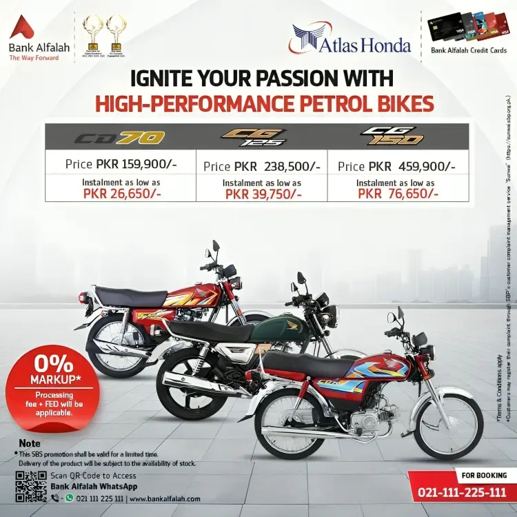 Bank Alfalah Monthly Installment Plans