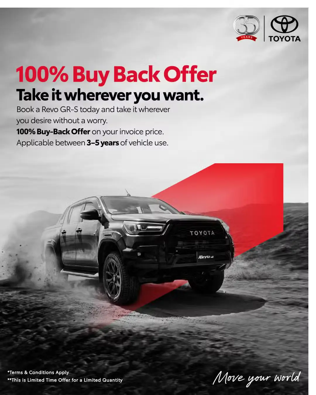 100% Buyback Offer